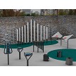 The full Septet Ensemble outdoor musical instruments collection 