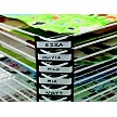 Rack spacers can be labeled with students names 