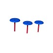 Stepping Paws (Playful Colors, Set of 3) 